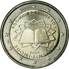 2 Euros Treaty of Rome