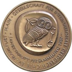 Medal - Association for International History of Money
