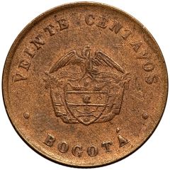 20 Centavos Leprosarium Coinage