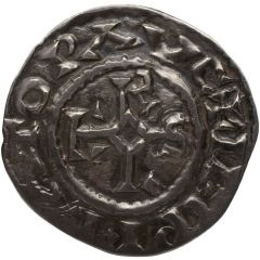 Denier - Charles III Verdun mint