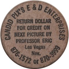 Wooden Dollar - Candid Pix`s E & D Enterprises Las Vegas, Nevada
