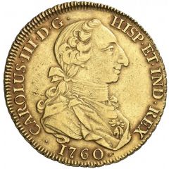 8 Escudos - Carlos III