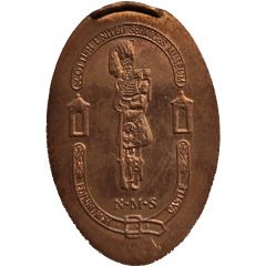 Elongated Coin - Scottish United Services Museum