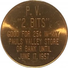 2 Bits Pauls Valley, OK. Centennial Celebration