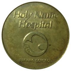 Parking Token - Holy Name Hospital Teaneck, New Jersey