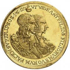 5 Ducats - Ferdinand Maria Birth of Princess Maria Anna