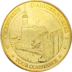 Monnaie de Paris Tourist Token - Remparts D`Aigues Mortes Tour Constance