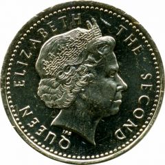 1 Pound - Elizabeth II 4th portrait