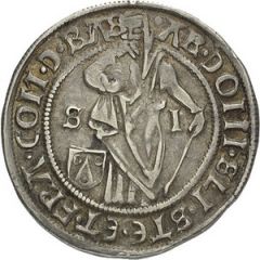 1/4 Guldengroschen `Joachimsthaler`
