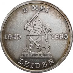 Medal - Leiden - 5 Mei Liberation 50 Years