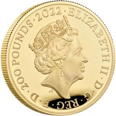 200 Pounds - Elizabeth II James I, Gold Proof