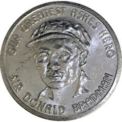 Medal - Sir Donald Bradman - Our Greatest Ashes Hero Personality Medal