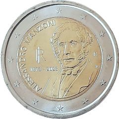 2 Euros Alessandro Manzoni