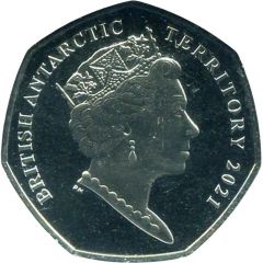 50 Pence - Elizabeth II HMS Terror