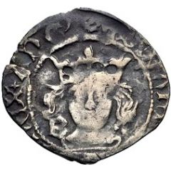 1 Penny - Edward IV 2nd reign, Durham mint