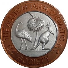 Medal - ANS Sydney Harbour Bridge 75 Years Australian Numismatic Society