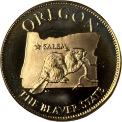 Medal - States of the Union Oregon