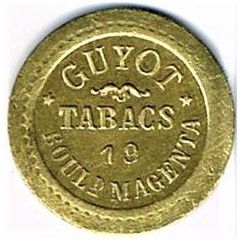 20 centimes - Guyot tabac - Paris 75