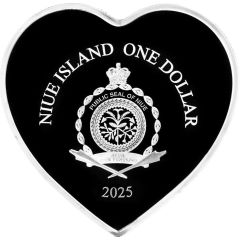 1 Dollar - Charles III Valentine's Day