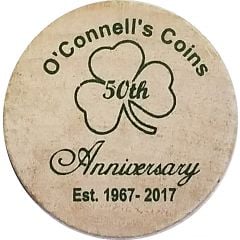 Wooden Nickel - O`Connell`s Coins