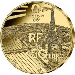 50 Euros JO 2024 Paris - Grand Palais