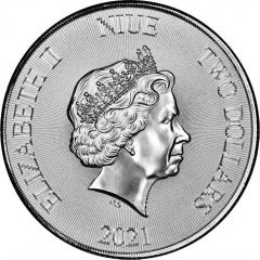 2 Dollars - Elizabeth II Robin Hood