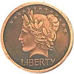 Token - Saint-Gaudens Last Coin 1907 One Cent