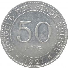 50 Pfennig - Neisse Schöner Brunnen