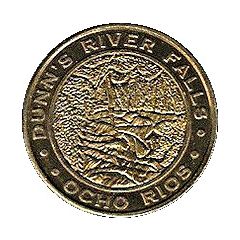 Token - Caribbean Mint Ocho Rios, Jamaica - Dunn`s River Falls