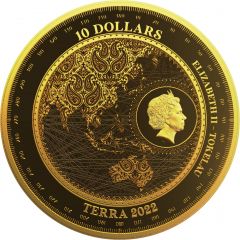 10 Dollars - Elizabeth II Terra