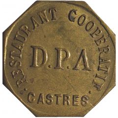 25 Centimes - Restaurant Coopératif D.P.A Castres [81]