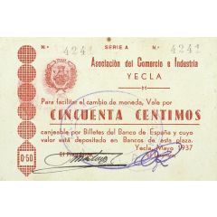 50 Céntimos Yecla