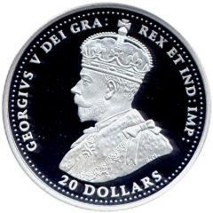 20 Dollars In the name of George V, Canada`s First Submarines During World War I