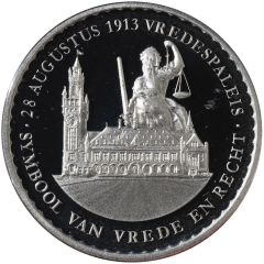 Medal - Geschiedenis 200 Jaar Koninkrijk 03 - Vredespaleis