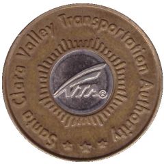 Token - Santa Clara Valley Transportation Authority Youth, San Jose, California