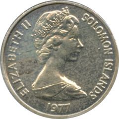 5 Cents - Elizabeth II 2nd portrait