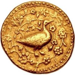 1 Mohur - Akbar Agra mint