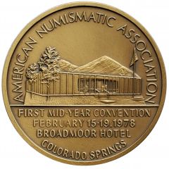 Medal - American Numismatic Association 1st Mid-Year Convention