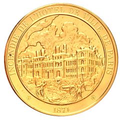 Token - L’Histoire de France Incendie Hotel de ville de Paris