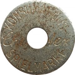 Token - Konsumations Spielmarke