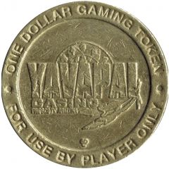 1 Dollar Gaming Token - Yavapai / Bucky’s Casino Prescott, Arizona