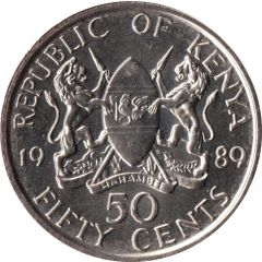 50 Cents Copper-nickel