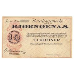 10 Kroner Bear Island