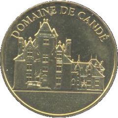 Monnaie de Paris Tourist Token - Domaine de Candé Le château