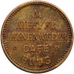 1/2 Liter Bier - Café Kieffer-Leinenweber Bous