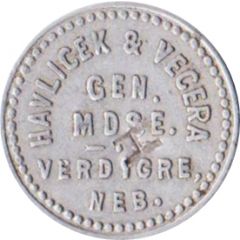 10 Cents - Havlicek and Vecera General Merchandise Verdigre, Nebraska