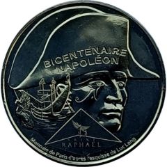 Tourist token - Monnaie de Paris - Saint-Raphaël - bicentenary of the death of Napoleon 1st