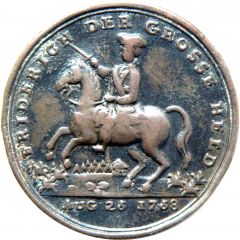 Medallion - Friderich der Grosse Held