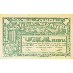 1 Peseta Montellà i Martinet