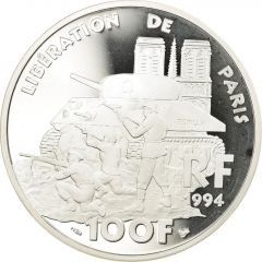 100 francs Libération de Paris - Belle Epreuve